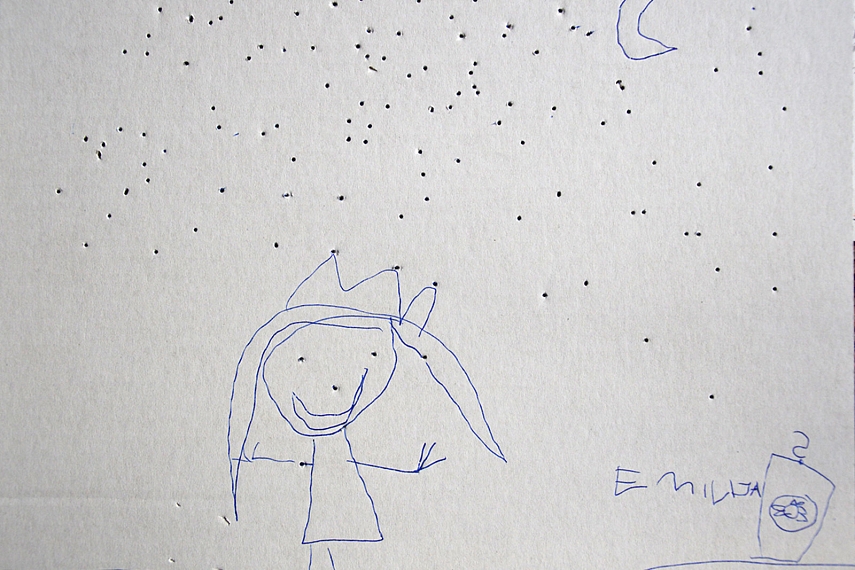 <p>Emilija po žvaigždėtu dangum..</p>
