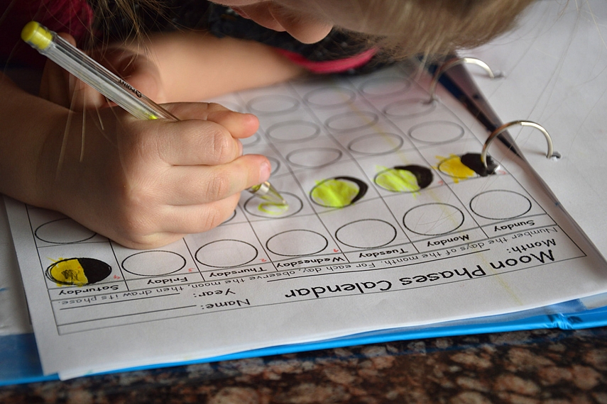 <p>Mėnulio fazių kalendorius</p>
