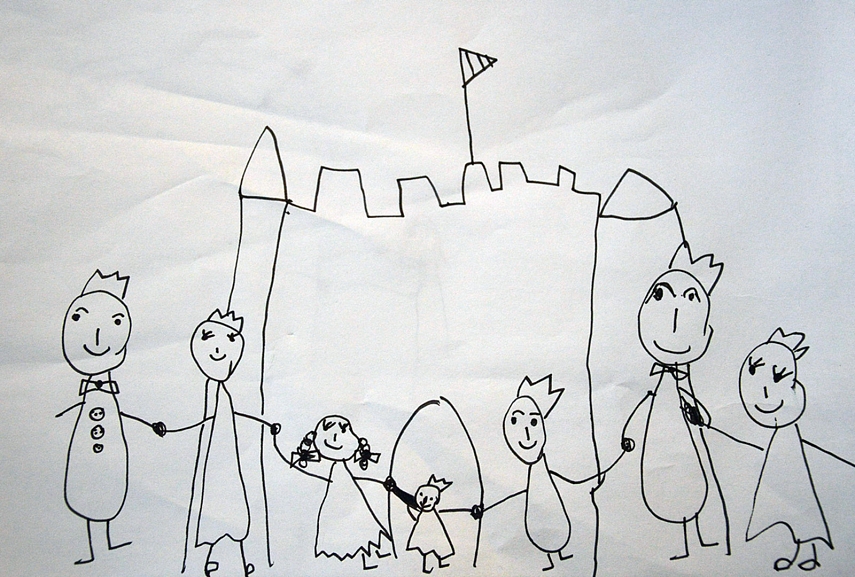 <p>"Vestuvės" arba "Laiminga karalių šeima"</p>
