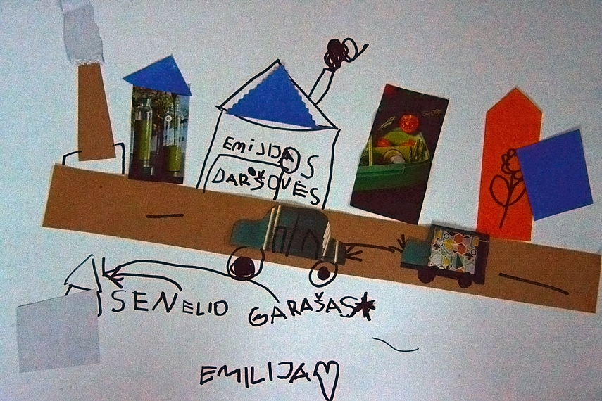 <p>Emilija kuria ne miestą, o istoriją.</p>
