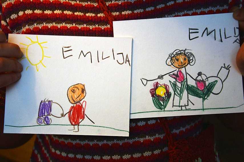 <p>Senelis ir močiutė.</p>
