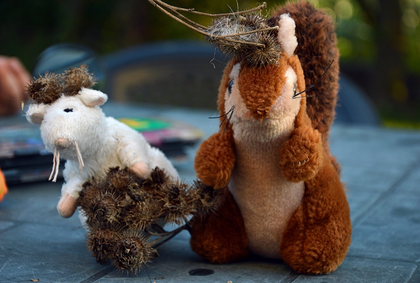 <p>Gyva iliustracija - kaip gyvūnai perneša sėklas</p>
