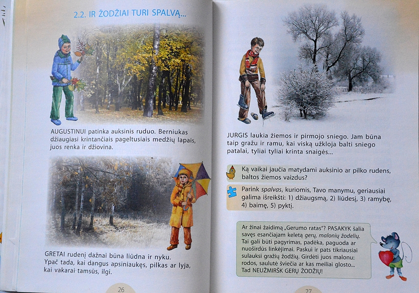 <p>Tema iš vadovėlio "Aš ir kitas"</p>
