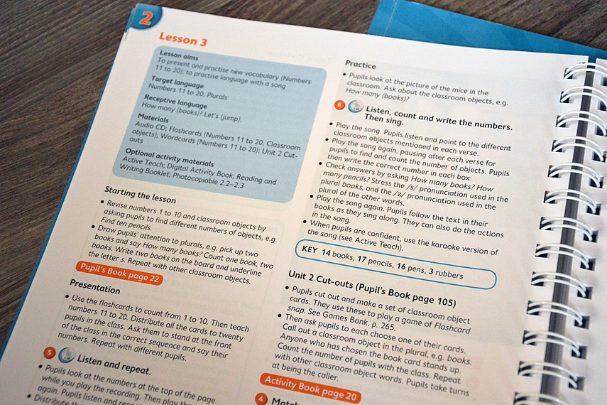 <p>Mokytojo knyga. Pavyzdys iš pamokos</p>
