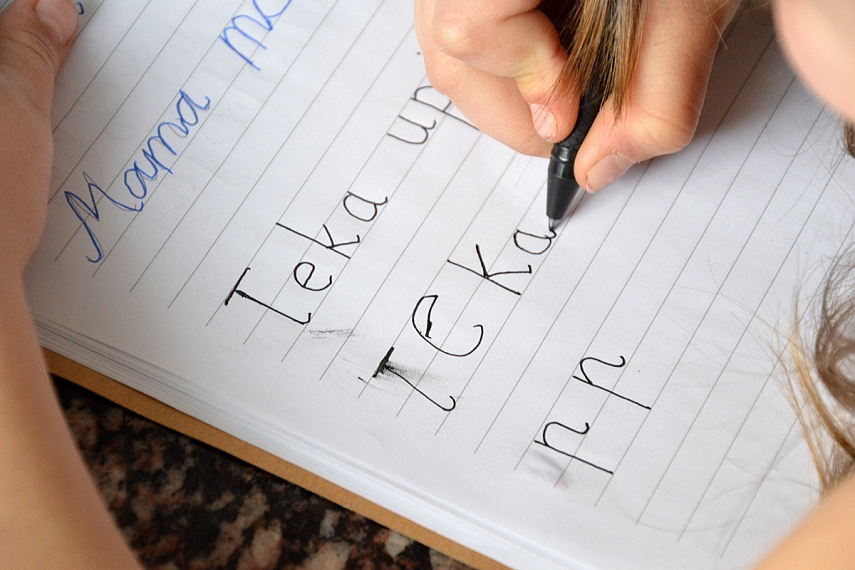 <p>Matot kokie užriesti raidžių galiukai? Ruošiamės pereiti prie rašytinių...</p>
